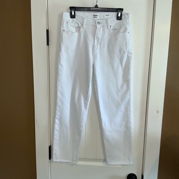 Kensie Denim - Kenzie Jeans ‘The Slim’ white ankle jean